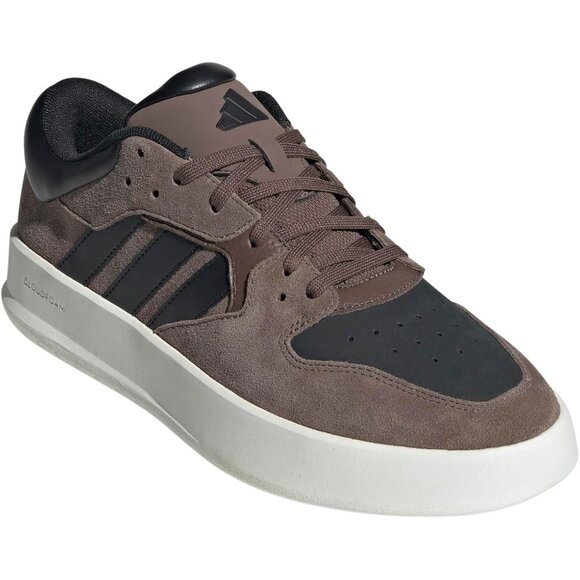 Men\'s Tennis Leather Cloudfoam Midsole Comfortable Brown Athletic Sneaker Shoes main image 4